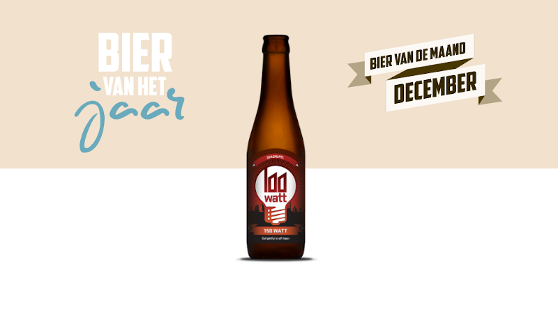 150 Watt is het Mitra bier van de maand december